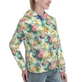 thumbnail image 6 of Sigee Tropical Flowers for Women's Pullover Hoodie Sweatshirts Adult Casual Long Sleeve Sweatshirts ,Sizes S-2XL-XX-Large, 6 of 7