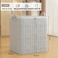 thumbnail image 2 of SPOORYYO Large-Capacity Clothes Quilt Storage Box Convenient Handling, Fresh Odorless, Foldable for Easy Organization and Travel, 2 of 2