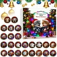 thumbnail image 7 of Countdown Sets 2025 Adorable Wreath Cat Ornament Advent Calendar Featuring 24 Printed Flat Wreath Cats for Realistic Holiday Greetings, 7 of 7