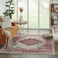thumbnail image 3 of Nourison Passion Persian Ivory/Fuchsia 5'3" x 7'3" Area Rug, (5x7), 3 of 10