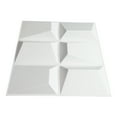 thumbnail image 4 of Art3d Brick Design 19.7 in. x 19.7 in. PVC 3D Wall Panel (12-Pack), 4 of 8