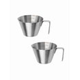 thumbnail image 1 of Tazas Xtellar Medidoras De Café Espresso Vaso Medidor Con Leche Color Plateado, 1 of 5