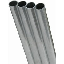 K&S 87119 3/8" x 12" Round Stainless Steel Tube