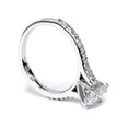 thumbnail image 3 of 1 1/4ct Oval Diamond Engagement Ring Solitaire 14K White Gold, 3 of 4