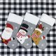 thumbnail image 2 of 3 uds calcetines de Papá Noel adornos navideños bolsas de regalo accesorios bolsas de regalo calcetines decoraciones navideñas calcetines de Navidad, 2 of 5