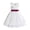 White, variant on Tqyyweavej Girl Summer Dresses Ruffle Sleeveless Flutter Sleeve Sundress Cute Cherry Print Toddler Girl Princess Dress 3-10T, Blue