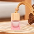 thumbnail image 4 of Difusor de aroma para coche, botella de 8 ml, soporte de fragancia, vidrio vacío Rosa, 4 of 7
