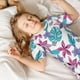thumbnail image 5 of Balery Hawaiian Style Conjunto de Pijama Infantil de Manga Corta con Estampado – Ropa de Dormir de Algodón Suave-Large, 5 of 6