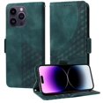 thumbnail image 1 of Funda GANGXUN para iPhone 14 Pro Max con diseño acolchado elegante, cuero PU, protección total y ajuste preciso, 1 of 5