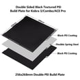 thumbnail image 2 of Placa de construcción LANKEGU de doble cara negra PEI para Anycubic Kobra 3, 2 of 7