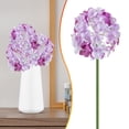 thumbnail image 2 of Hydrangea Artificial Flowers, Dienrx Faux Hydrangea Flower swith Stems with Stems, Realistic Silk Fake Flowers for Wedding Living Room Garden Decor, 2 of 9