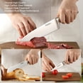 thumbnail image 6 of 14Pieces High Carbon Steel Kitchen Knife Set with Wood Block & Sharpener, Rust-Resistant Professional Chef Knives for Cooking, Grilling & Gifting, 6 of 8