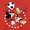 thumbnail image 3 of Disney - Mickey & Friends - Goal - Mickey Plays Soccer - Toddler And Youth Long Sleeve Graphic T-Shirt, 3 of 5