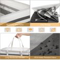 thumbnail image 3 of 4 Cestas de Colada de 75 Litros Cesto de Ropa Sucia Grande Bolsa de Lavandería Plegable Cesta de Ropa Impermeable Cesto de Ropa Independiente con Asas para Juguete Toalla Almohada Ma Dormitorio, 3 of 7