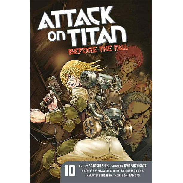 Attack On Titan Before The Fall Attack On Titan Before The Fall 10 Series 10 Paperback Walmart Com Walmart Com