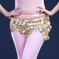 thumbnail image 1 of Maoww Belly Dance Waist Chain Pink, 1 of 9