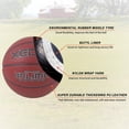 thumbnail image 4 of Baloncesto XEDGE de cuero compuesto tamaño 6 para interiores y exteriores, 4 of 6