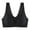 Black, variant on Aofany Women's Seamless Bras No Underwire Push Up Bras Soft Wireless Comfort Bralettes Full Coverage, 34B/C-42B/C