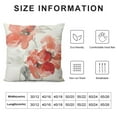 thumbnail image 5 of Nawypu  Watercolor Floral Leaves Abstract Plant Print Throw Pillows Modern Art Decoration Square Cushion Case Family Sofa Living Room Outdoor Decor Pillow Case, 5 of 5