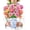 Style-1, variant on WaaHome Pop up Mother's Day Card Colorful Dahlia Flower Bouquet, 12 Inch Large Handmade Greeting Cards for Mom, Wife, Grandma, 3D Paper Flower Gift with Envelope & Note Tag