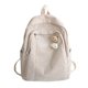 thumbnail image 1 of Mochila de pana a rayas para mujer, Bolsa Escolar para adolescentes, niñas y niños, bolsa de moda Harajuku de lujo, paquete de libros para estudiantes, 1 of 5