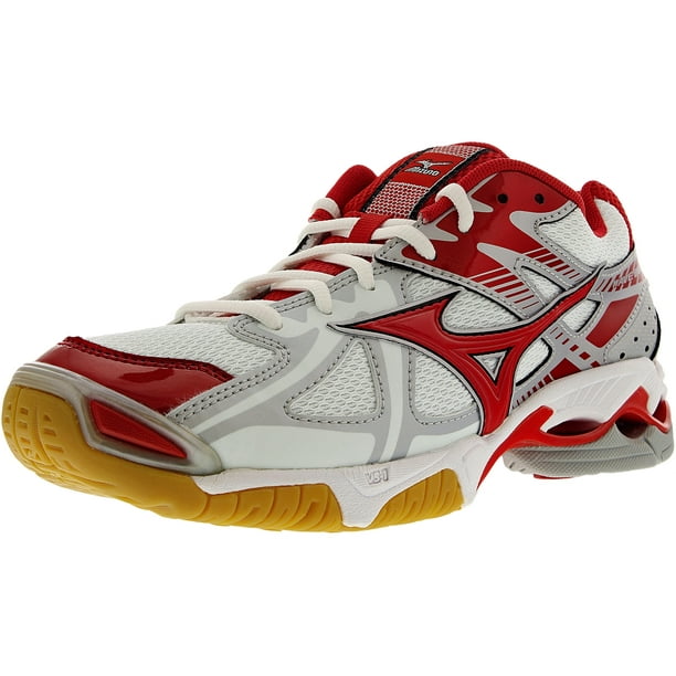 Hælde tryk Meget Mizuno Men's Wave Bolt 4 White/Red/Silver Ankle-High Running Shoe - 8.5M -  Walmart.com