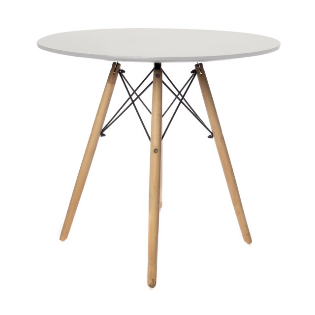 Mesa Redonda EKE Life Home GC-020 Minimalista Moderna Vintage Blanco