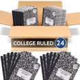 thumbnail image 1 of Cuaderno EPI 24 unidades tamaño universitario rayado 24.7 x 19 cm tapa dura, 1 of 8