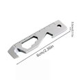 thumbnail image 4 of Opener Wrench Multifunctional Tool Card Outdoor Sports Camping Hiking Survival Rescue Emergency Tools W0, 4 of 5