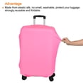 thumbnail image 3 of Unique Bargains Elastic Silk Travel Luggage Cover, Washable Protective Suitcase Protector Bag Pink for 28 Inch Wheeled Suitcase, 3 of 5
