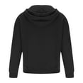 thumbnail image 5 of HOOMEUMY Men's Full Zip Hoodie Long Sleeve Sweatshirts Warm Fleece Lined Hooded Jacket Winter Outerwear Solid Color Sportwear Black Black XXXL, 5 of 9