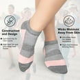 thumbnail image 3 of Smilooen 12 Pairs Womens Ankle Socks Colorful Comfort Soft Lightweight Sports Athletic Socks, 3 of 6