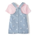 thumbnail image 2 of The Children's Place Toddler Girls Short Sleeve Skirtall Outfit Set, 2-Piece, Sizes 12M-5T, 2 of 4