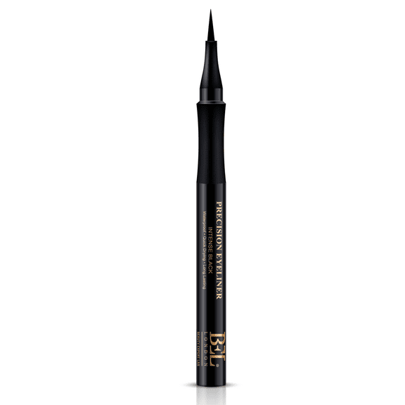 BEL London Waterproof Precision Eyeliner – Long-Lasting Extra Black Liquid Eyeliner with Ultra-Fine Tip