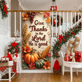 thumbnail image 4 of Harvest Design Autumn Banner Thanksgiving Decoration Fall Theme for Holiday Display Seasonal Celebration Religious Event, 4 of 9