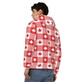 thumbnail image 4 of Kdxio Maple Leaves1 Print Men Hoodies Casual Hoodies for Men with Zip Pockets Full Zip Long Sleeve Sweatshirt Sports Hooded Jacket-Small, 4 of 5