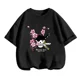thumbnail image 3 of Camiseta de una pieza de Anime para adolescentes, camisetas de manga corta de verano, ropa para niños, camisetas de Luffy para niñas, camisetas de Sonic, 3 of 5