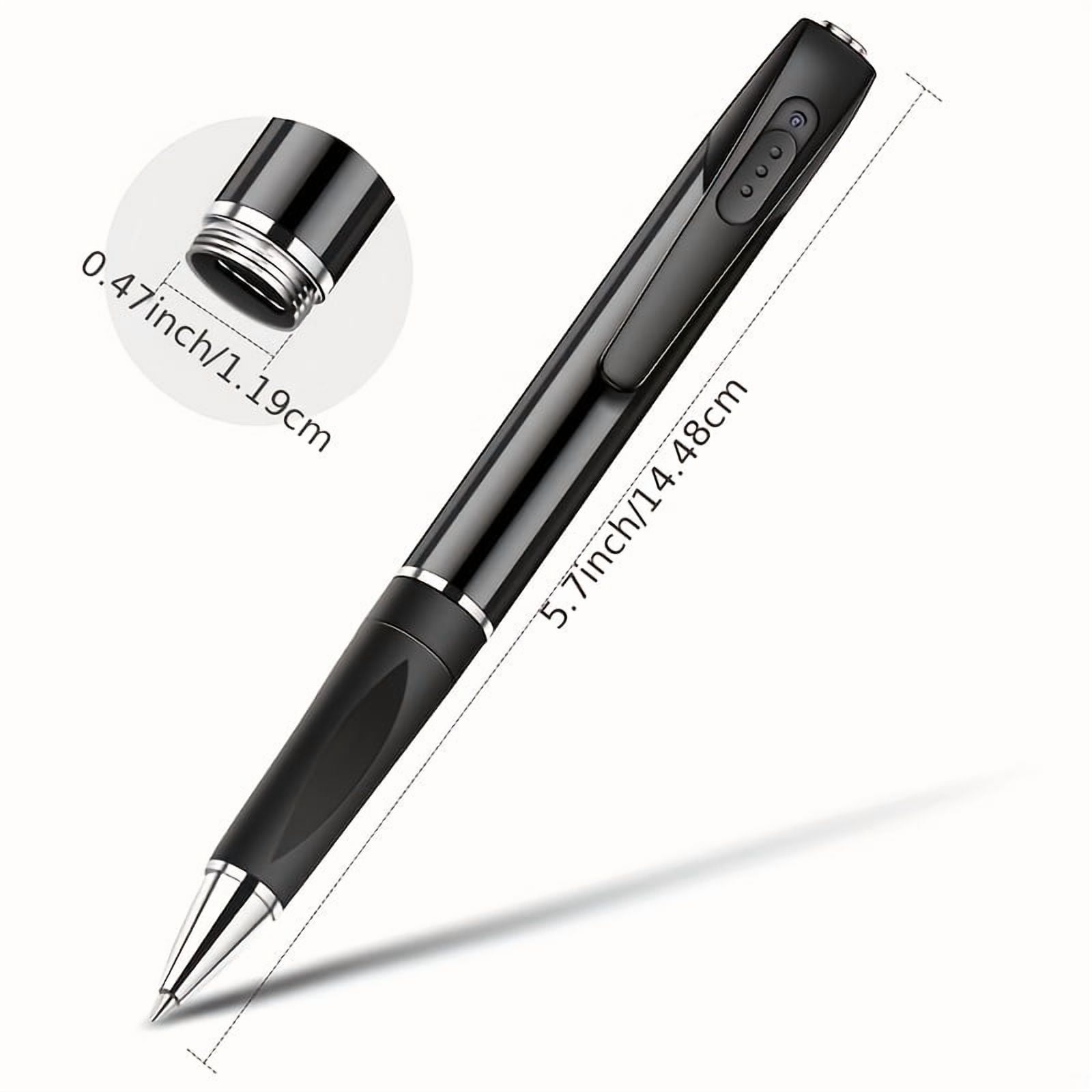 32GB Portable USB MP3 Player & Voice Recorder Pen, 1080P HD Body Camera with Touch CONTROL, for Conference, Lecture, Indoor/Outdoor Security Recording