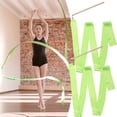 thumbnail image 2 of 2Pack Kids Dance Props Gymnastics Ribbon 9.2x2.4x0.4in, 2 of 9
