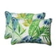 Pillow Perfect 596846 Indoor-Outdoor Soleil Bleu & Vert Surdimensionné Coussin - Lot de 2 – image 1 sur 2