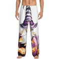thumbnail image 5 of Mens Pajama Pants, Halloween Gnome With Pumpkins Soft Sleep & Lounge Pants for Men, Cuteness Casual PJ Bottoms Pants with Pockets, 5 of 7