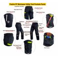 thumbnail image 5 of Skylinewears Men’s Carpenter Pants Work Heavy Duty Trouser Cordura Knee Reinforced Utility Pockets Work Wear Safety Trousers Black W38-L32, 5 of 6