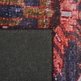 thumbnail image 6 of SAFAVIEH Tucson Regent Traditional Machine Washable Area Rug, 5' x 8', Navy/Rust, 6 of 8