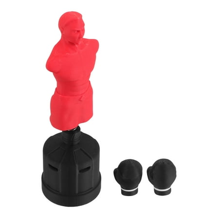 Pretyzoom Dollhouse Sports Accessories Mini Boxing Bag Set Red Pla 1 Set