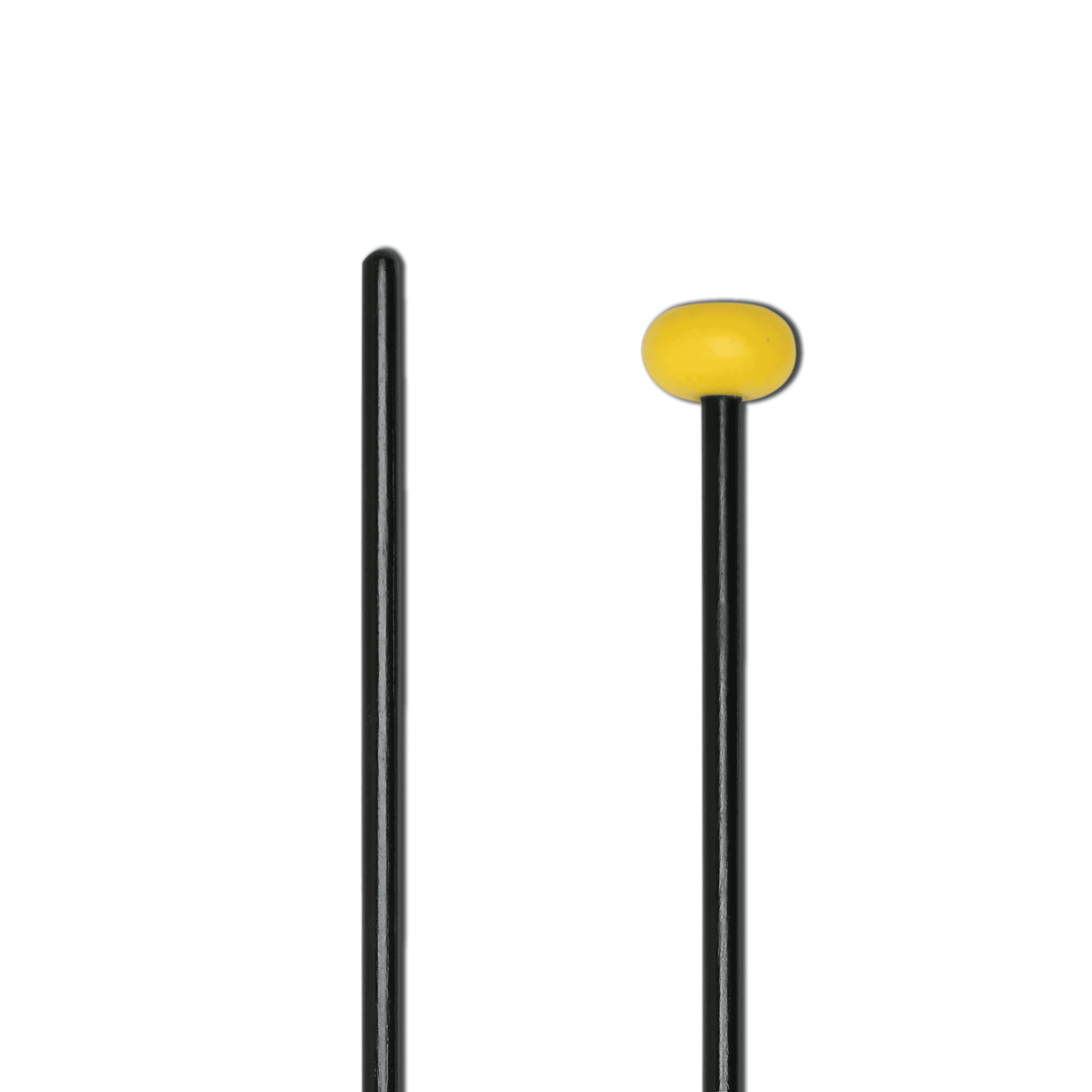 Vic Firth Basic Black Birch Handle Keyboard Mallets Yellow Hard