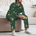 thumbnail image 7 of Balery Camp In The Forest Pattern Pajama Sets for Men Long Sleeve 2 Piece Sleepwear Loungewear Sets Soft PJ's with Pockets Long Sleeve Comfy Pj Sets-Medium, 7 of 7