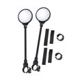 thumbnail image 2 of fastboy 1 Pair Mountain Bike Rearview Reflective Strap Washable Angle Adjustable Aluminium Rod Rear View Mirror for 22-38mm Handlebar, 2 of 8