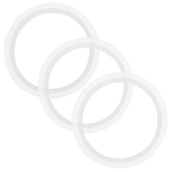 Monyance Sealing Gasket 3pcs Vessel Sink Mounting Ring Rubber O Ring Sealing Washer(1.63X1.63X0.12Inches)