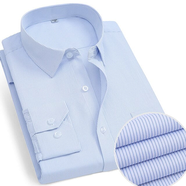 REDHOTYPE Chemise Habillée Ajustée pour Homme