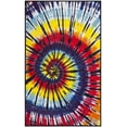 thumbnail image 2 of SAFAVIEH Paint Brush Lawanda Colorful Swirls Area Rug, Fuchsia/Yellow, 3' x 5', 2 of 10